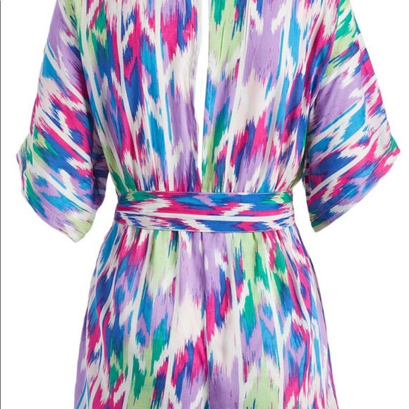 Size 2XL Kimono Sleeve Romper - Picture 3 of 5